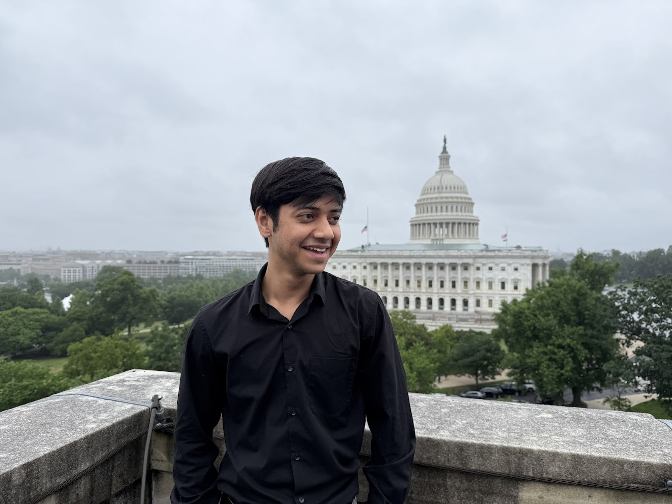 Shobhit Kapoor at the U.S. Capitol